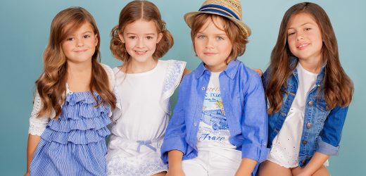 Tendencias de primavera en moda infantil
